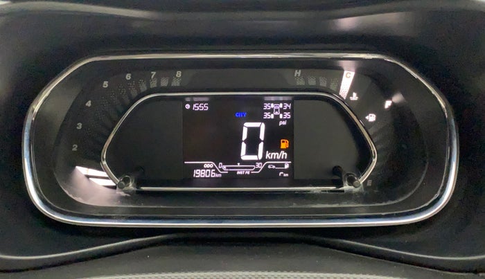 2022 Tata NEXON XZ PLUS (HS) PETROL, Petrol, Manual, 19,845 km, Odometer Image