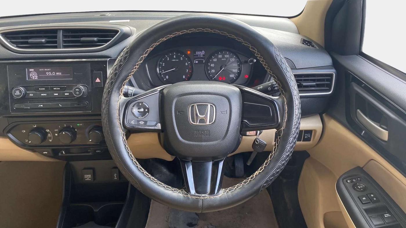 2019 Honda Amaze 1.2L I-VTEC S, Petrol, Manual, 30,650 km, Steering Wheel Close Up