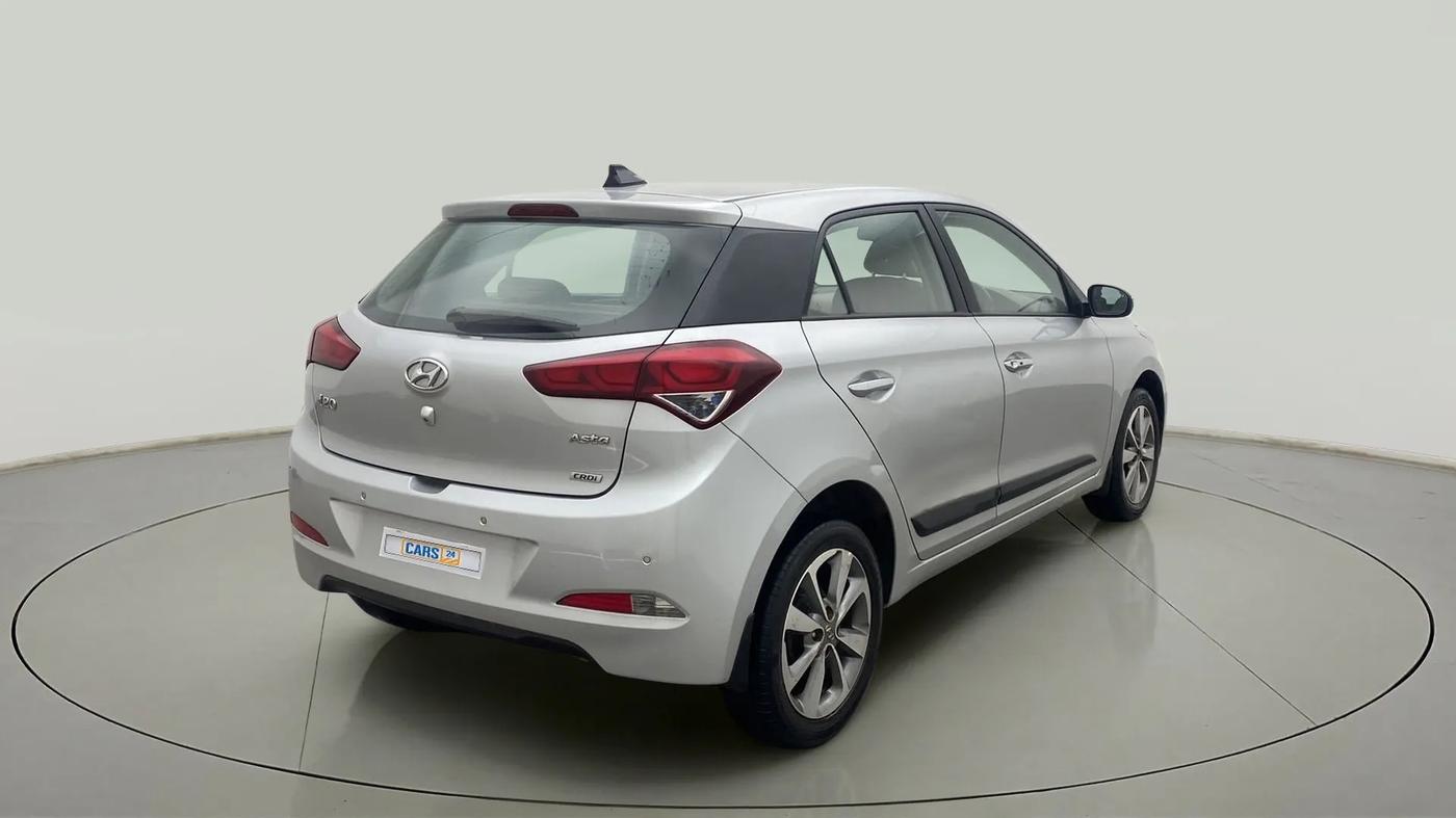 2015 Hyundai Elite i20 ASTA 1.4 CRDI, Diesel, Manual, 82,392 km, Right Back Diagonal