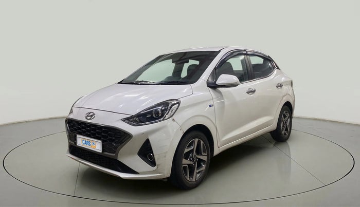 2020 Hyundai AURA SX PLUS 1.2 AMT CRDI, Diesel, Automatic, 58,569 km, Left Front Diagonal