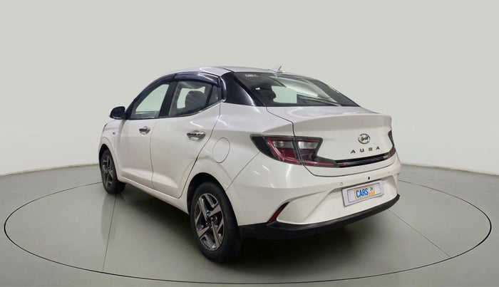 2020 Hyundai AURA SX PLUS 1.2 AMT CRDI, Diesel, Automatic, 58,569 km, Left Back Diagonal