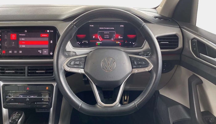 2022 Volkswagen TAIGUN GT PLUS 1.5 TSI DSG, Petrol, Automatic, 26,465 km, Steering Wheel Close Up