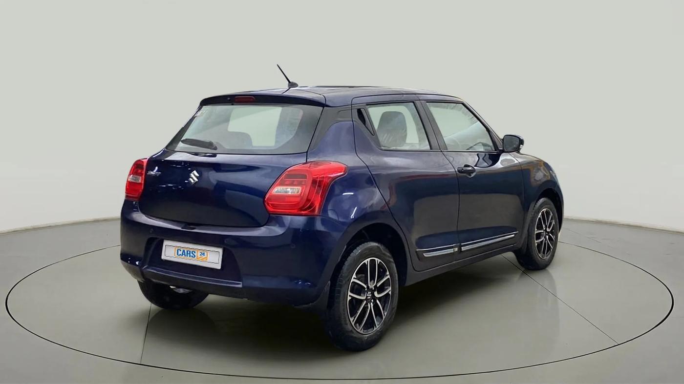 2019 Maruti Swift ZXI PLUS AMT, Petrol, Automatic, 46,757 km, Right Back Diagonal