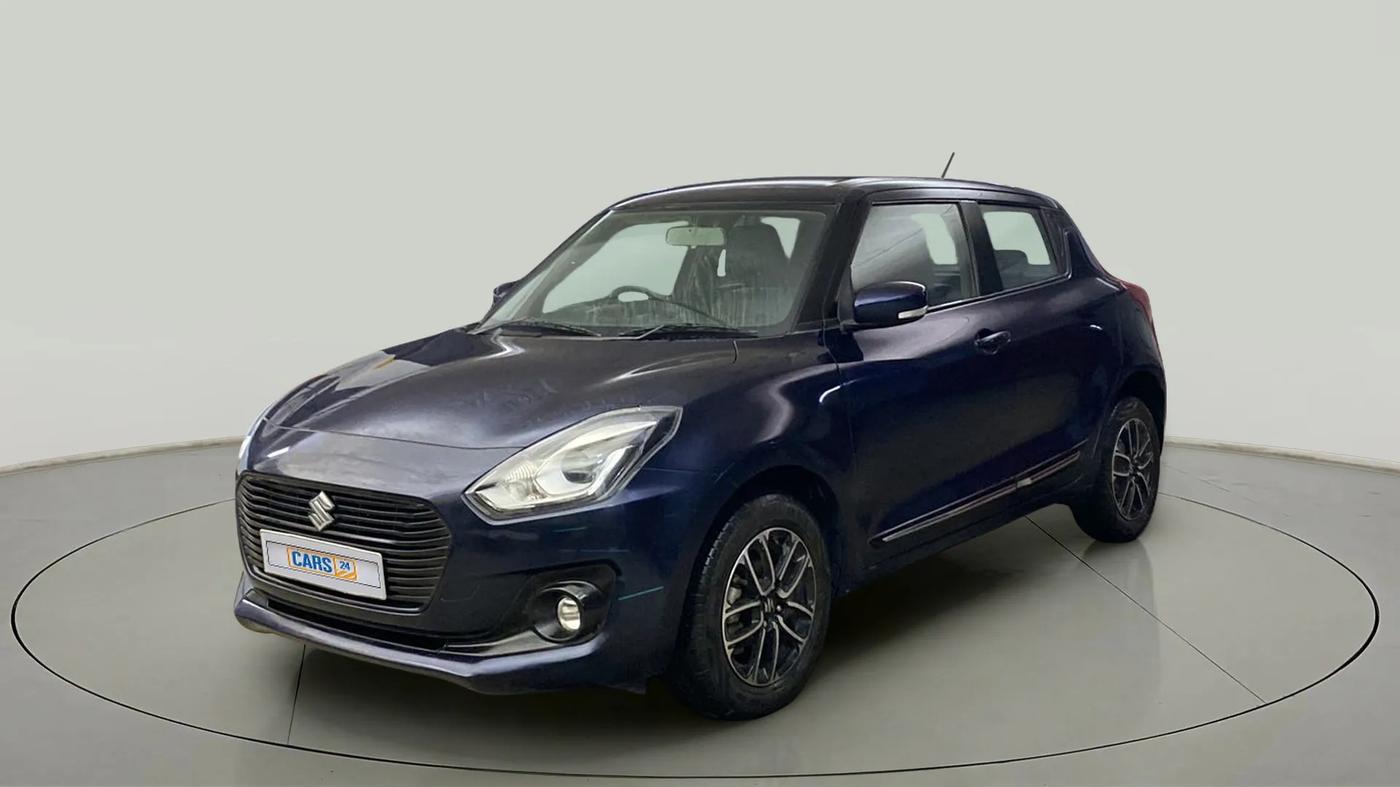 2019 Maruti Swift ZXI PLUS AMT, Petrol, Automatic, 46,757 km, Left Front Diagonal
