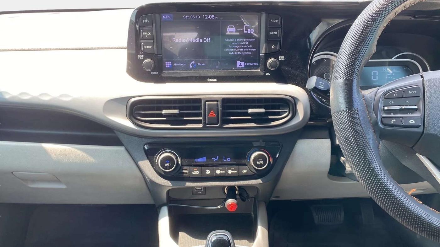2022 Hyundai GRAND I10 NIOS SPORTZ AMT 1.2 KAPPA VTVT, Petrol, Automatic, 22,068 km, Air Conditioner