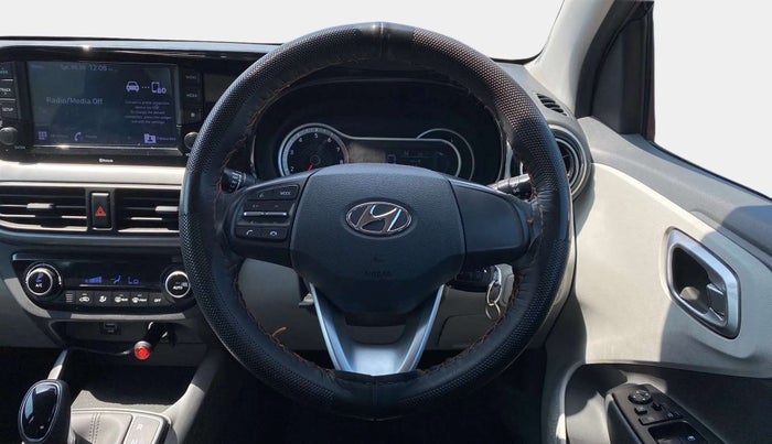 2022 Hyundai GRAND I10 NIOS SPORTZ AMT 1.2 KAPPA VTVT, Petrol, Automatic, 22,068 km, Steering Wheel Close Up