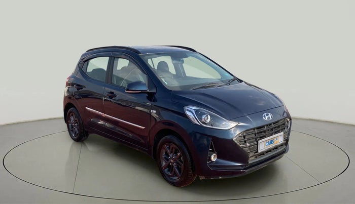 2022 Hyundai GRAND I10 NIOS SPORTZ AMT 1.2 KAPPA VTVT, Petrol, Automatic, 22,068 km, Right Front Diagonal