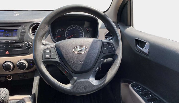 2016 Hyundai Grand i10 SPORTZ 1.2 KAPPA VTVT, Petrol, Manual, 76,927 km, Steering Wheel Close Up