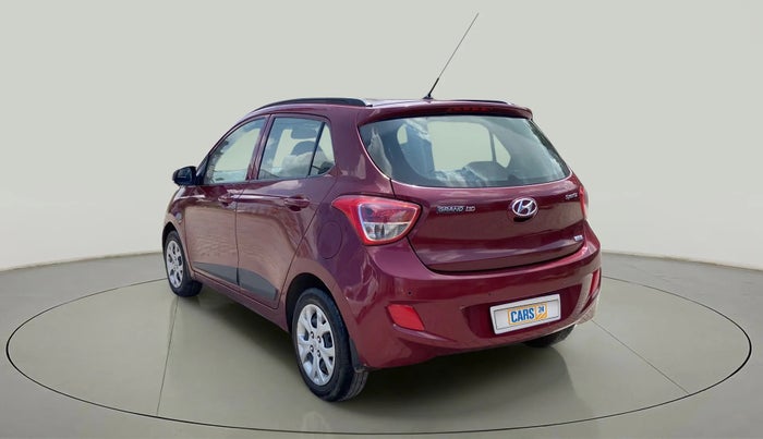 2016 Hyundai Grand i10 SPORTZ 1.2 KAPPA VTVT, Petrol, Manual, 76,927 km, Left Back Diagonal