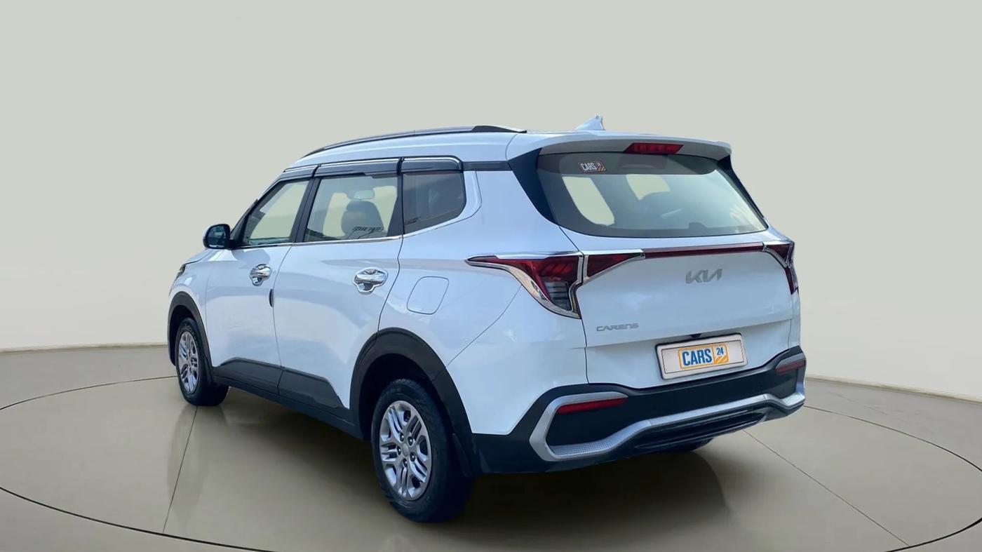 2023 KIA CARENS PRESTIGE 1.5 PETROL 7 STR, Petrol, Manual, 12,465 km, Left Back Diagonal