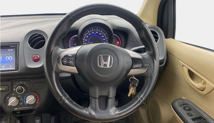 2015 Honda Amaze 1.2L I-VTEC S, Petrol, Manual, 41,198 km, Steering Wheel Close Up