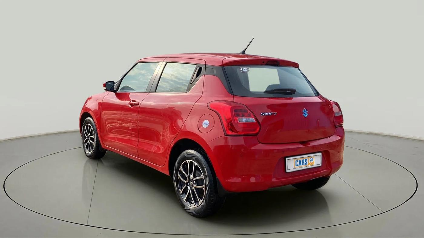 2018 Maruti Swift ZXI PLUS AMT, CNG, Automatic, 49,261 km, Left Back Diagonal