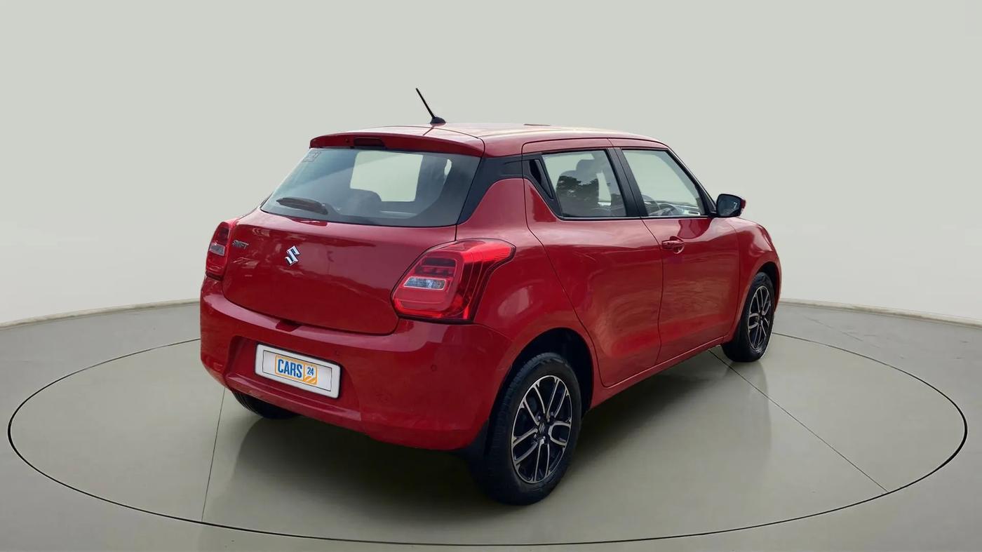 2018 Maruti Swift ZXI PLUS AMT, CNG, Automatic, 49,261 km, Right Back Diagonal