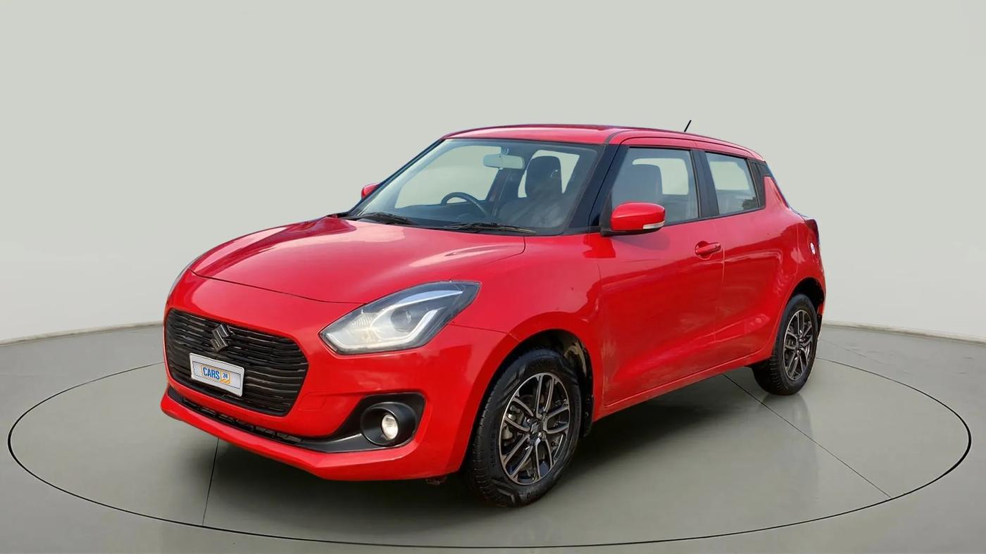 2018 Maruti Swift ZXI PLUS AMT, CNG, Automatic, 49,261 km, Left Front Diagonal