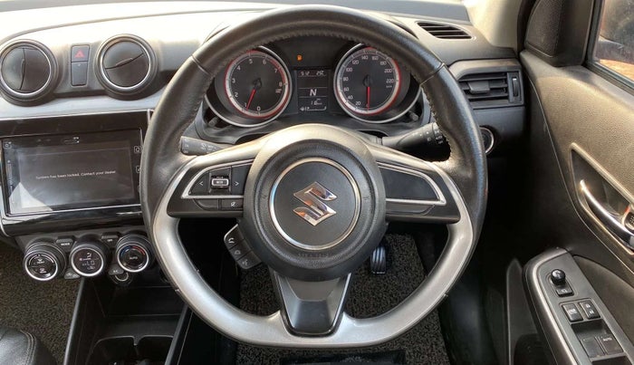 2018 Maruti Swift ZXI PLUS AMT, Petrol, Automatic, 49,261 km, Steering Wheel Close Up