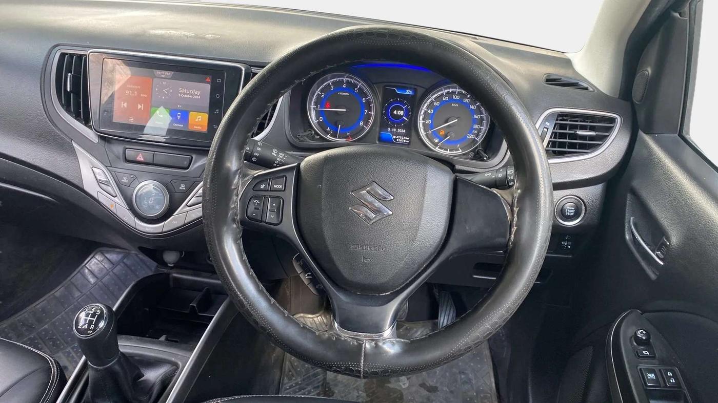 2021 Maruti Baleno ZETA PETROL 1.2, Petrol, Manual, 32,667 km, Steering Wheel Close Up