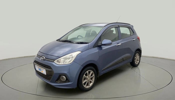 2016 Hyundai Grand i10 ASTA (O) AT 1.2 KAPPA VTVT, Petrol, Automatic, 62,188 km, Left Front Diagonal