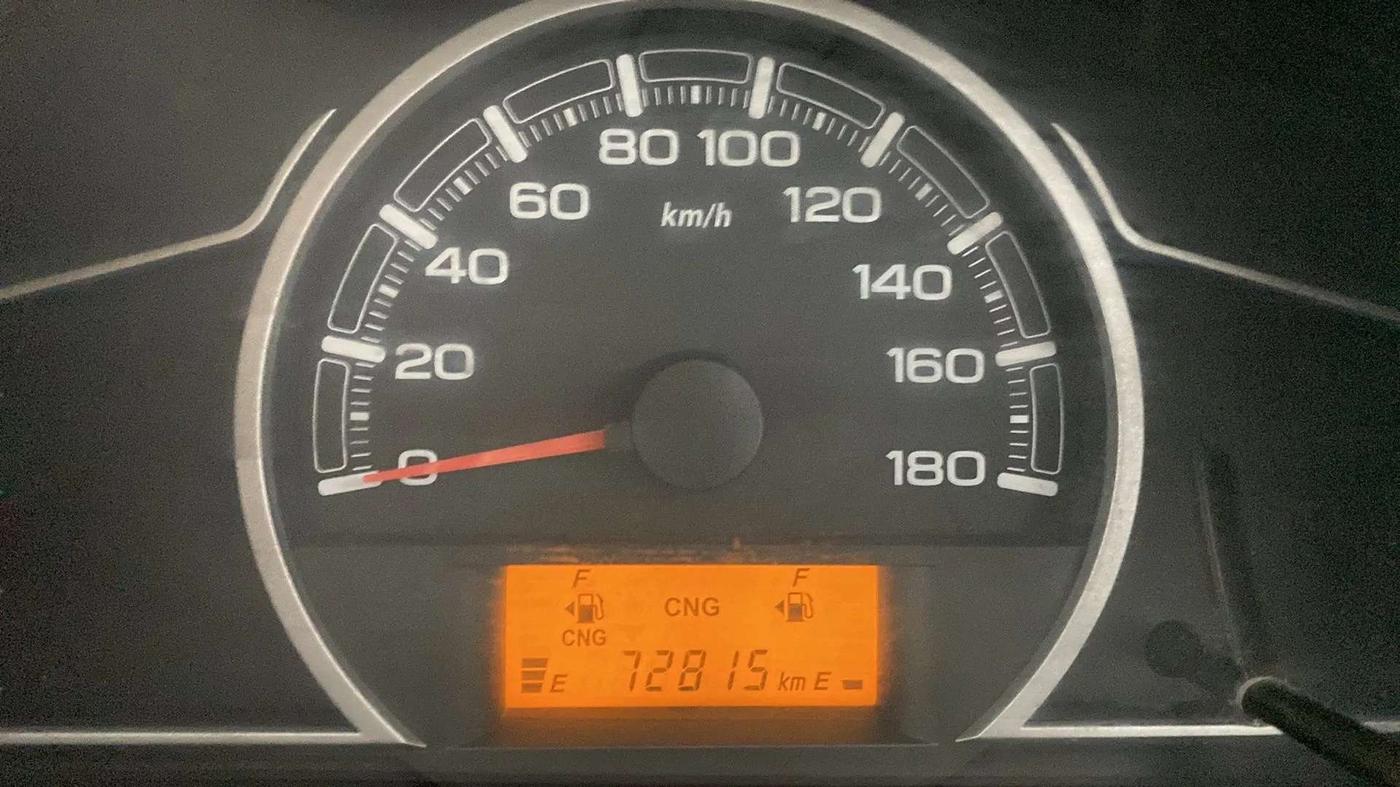 2019 Maruti Alto LXI CNG, CNG, Manual, 72,767 km, Odometer Image
