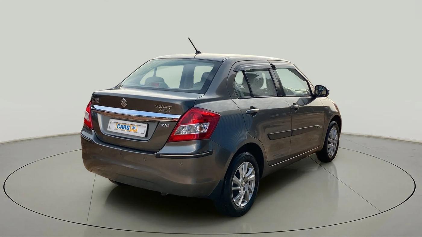 2015 Maruti Swift Dzire ZXI, Petrol, Manual, 39,415 km, Right Back Diagonal