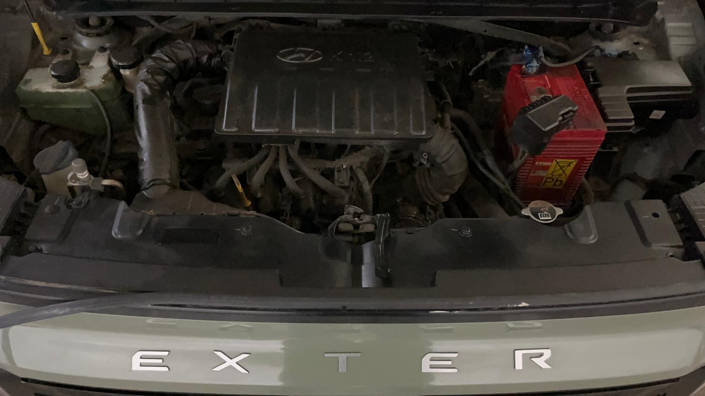 2023 Hyundai EXTER SX 1.2 CNG MT, CNG, Manual, 80,817 km, Engine View