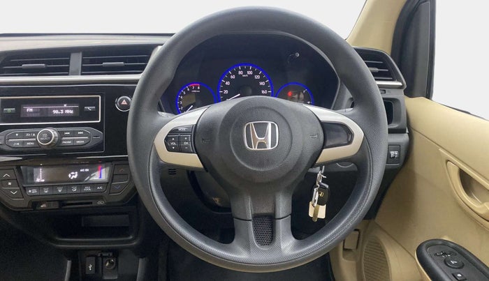 2017 Honda Brio S MT, Petrol, Manual, 17,564 km, Steering Wheel Close Up