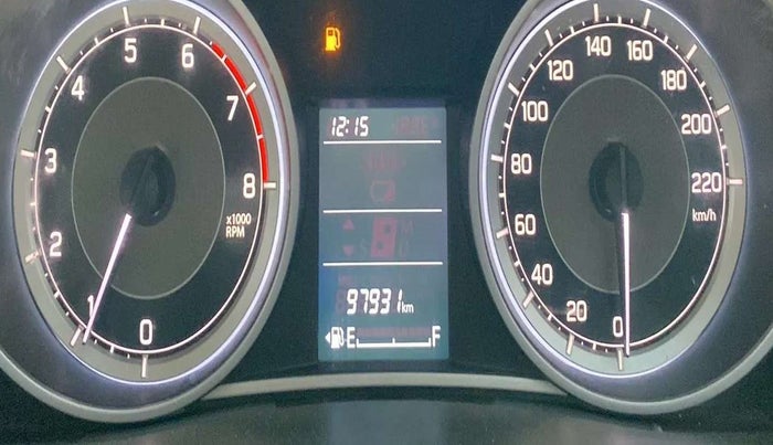 2021 Maruti Dzire VXI, Petrol, Manual, 97,907 km, Odometer Image