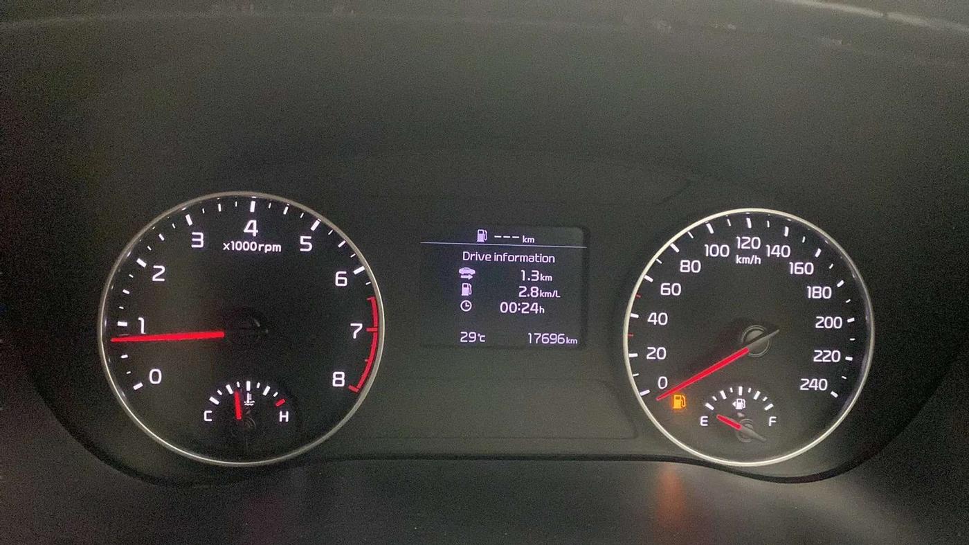 2019 KIA SELTOS HTK PLUS 1.5, Petrol, Manual, 17,694 km, Odometer Image