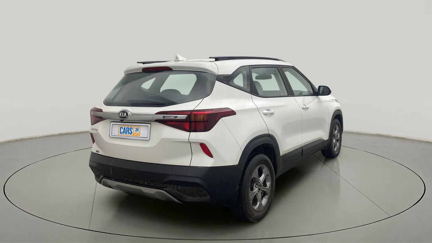 2019 KIA SELTOS HTK PLUS 1.5, Petrol, Manual, 17,694 km, Right Back Diagonal
