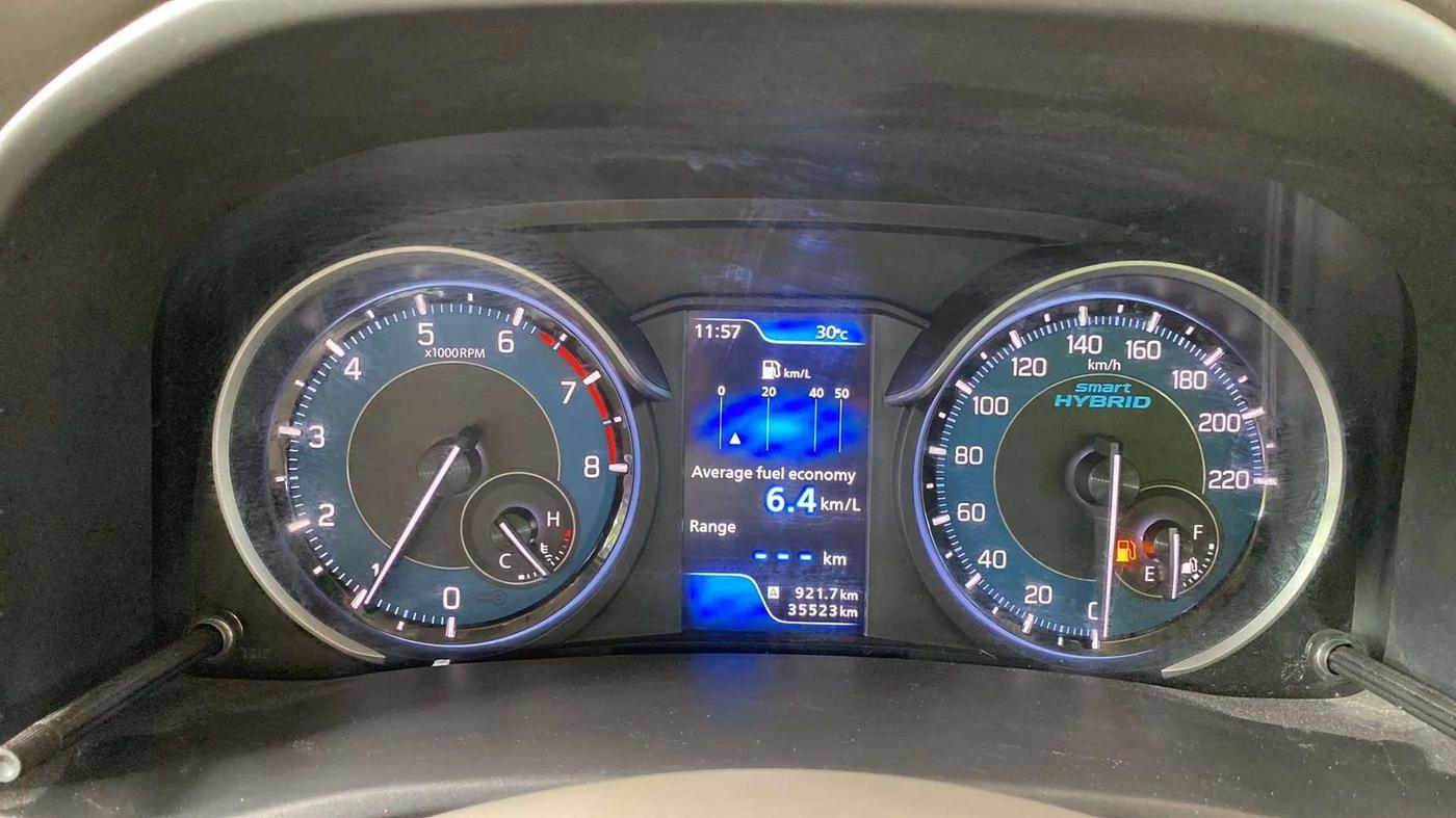 2020 Maruti Ertiga ZXI+ SHVS, Petrol, Manual, 35,535 km, Odometer Image