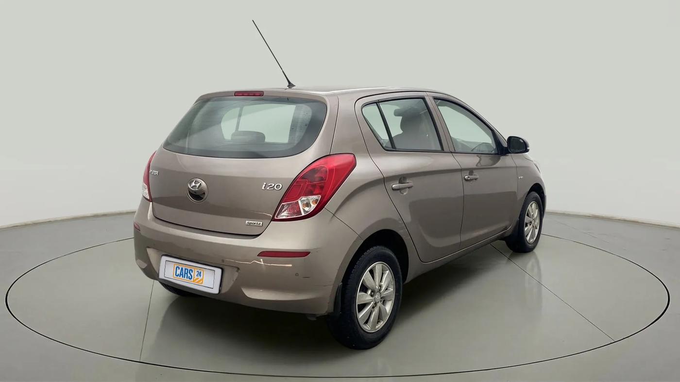 2013 Hyundai i20 SPORTZ 1.2, Petrol, Manual, 24,343 km, Right Back Diagonal