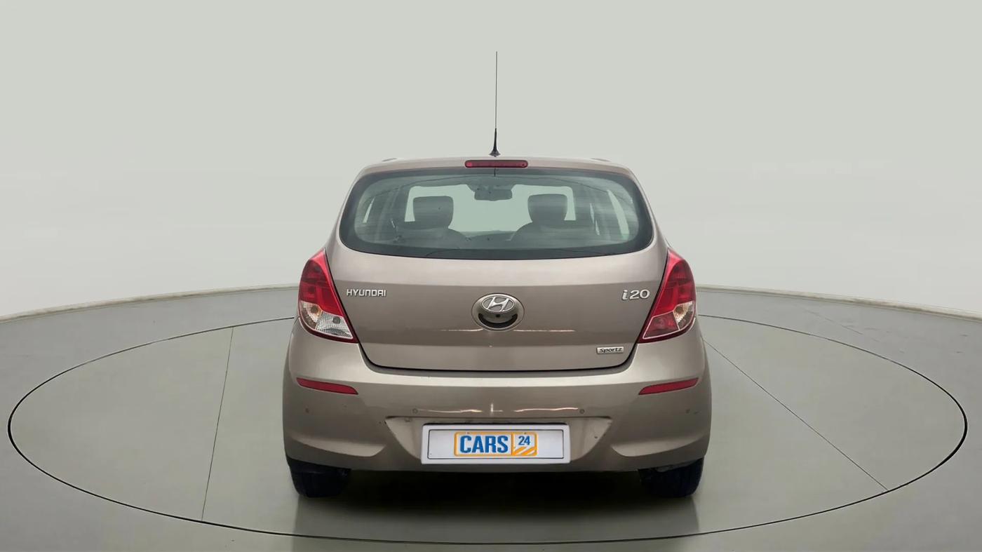 2013 Hyundai i20 SPORTZ 1.2, Petrol, Manual, 24,343 km, Back/Rear