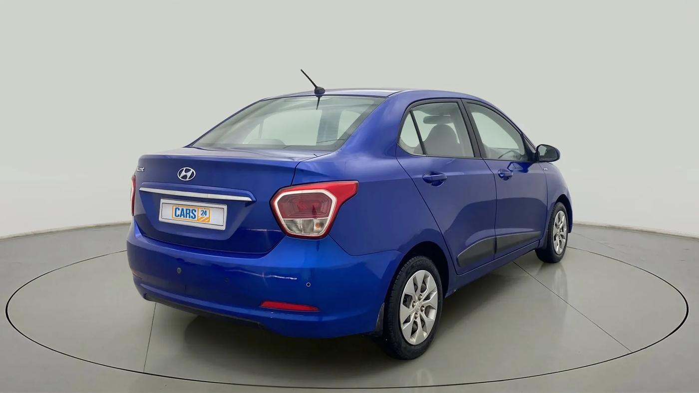 2015 Hyundai Xcent S 1.2, Petrol, Manual, 69,164 km, Right Back Diagonal