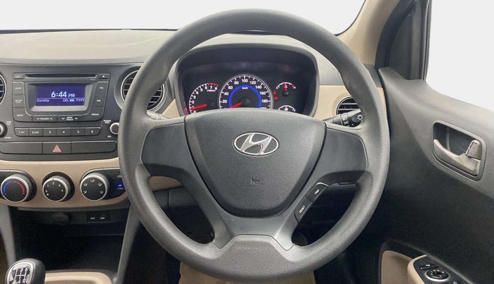 2014 Hyundai Grand i10 SPORTZ 1.2 KAPPA VTVT, Petrol, Manual, 35,571 km, Steering Wheel Close Up