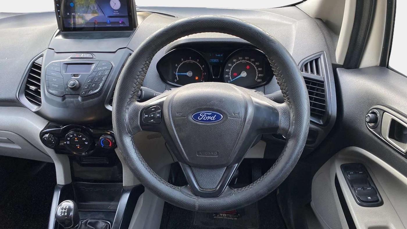2017 Ford Ecosport TREND 1.5L PETROL, Petrol, Manual, 90,850 km, Steering Wheel Close Up