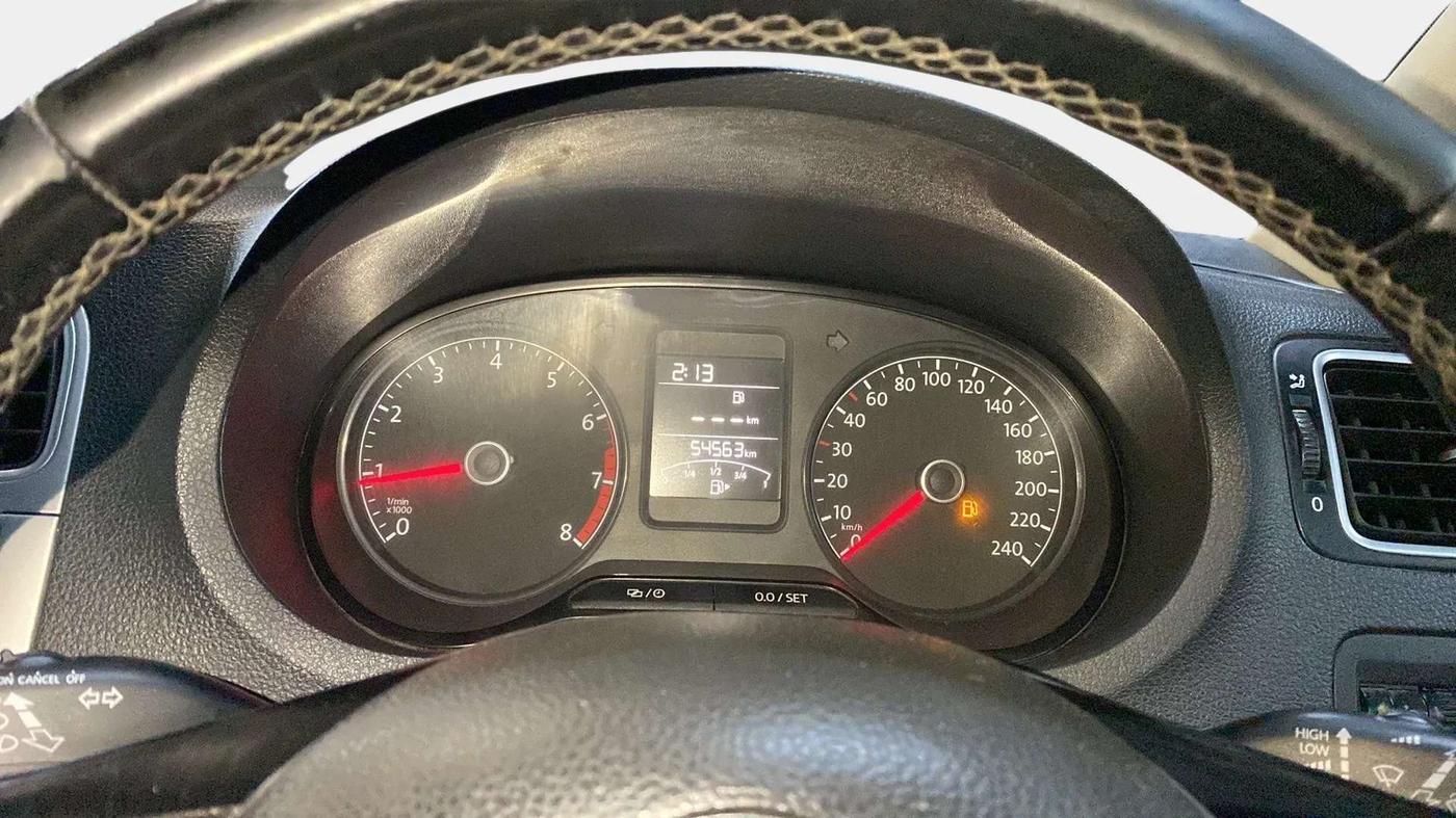 2017 Volkswagen Ameo HIGHLINE1.2L, Petrol, Manual, 54,553 km, Odometer Image