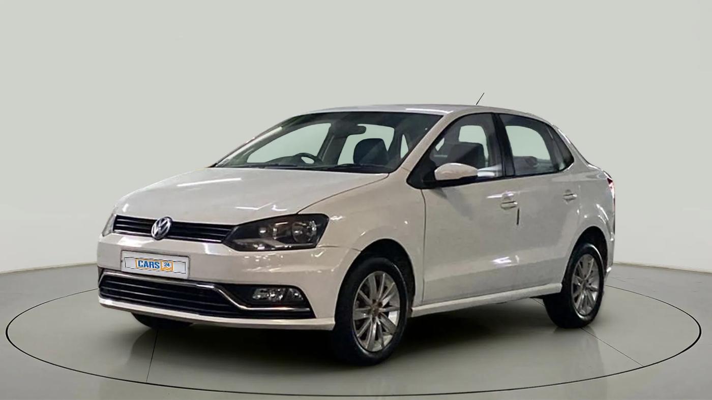 2017 Volkswagen Ameo HIGHLINE1.2L, Petrol, Manual, 54,553 km, Left Front Diagonal