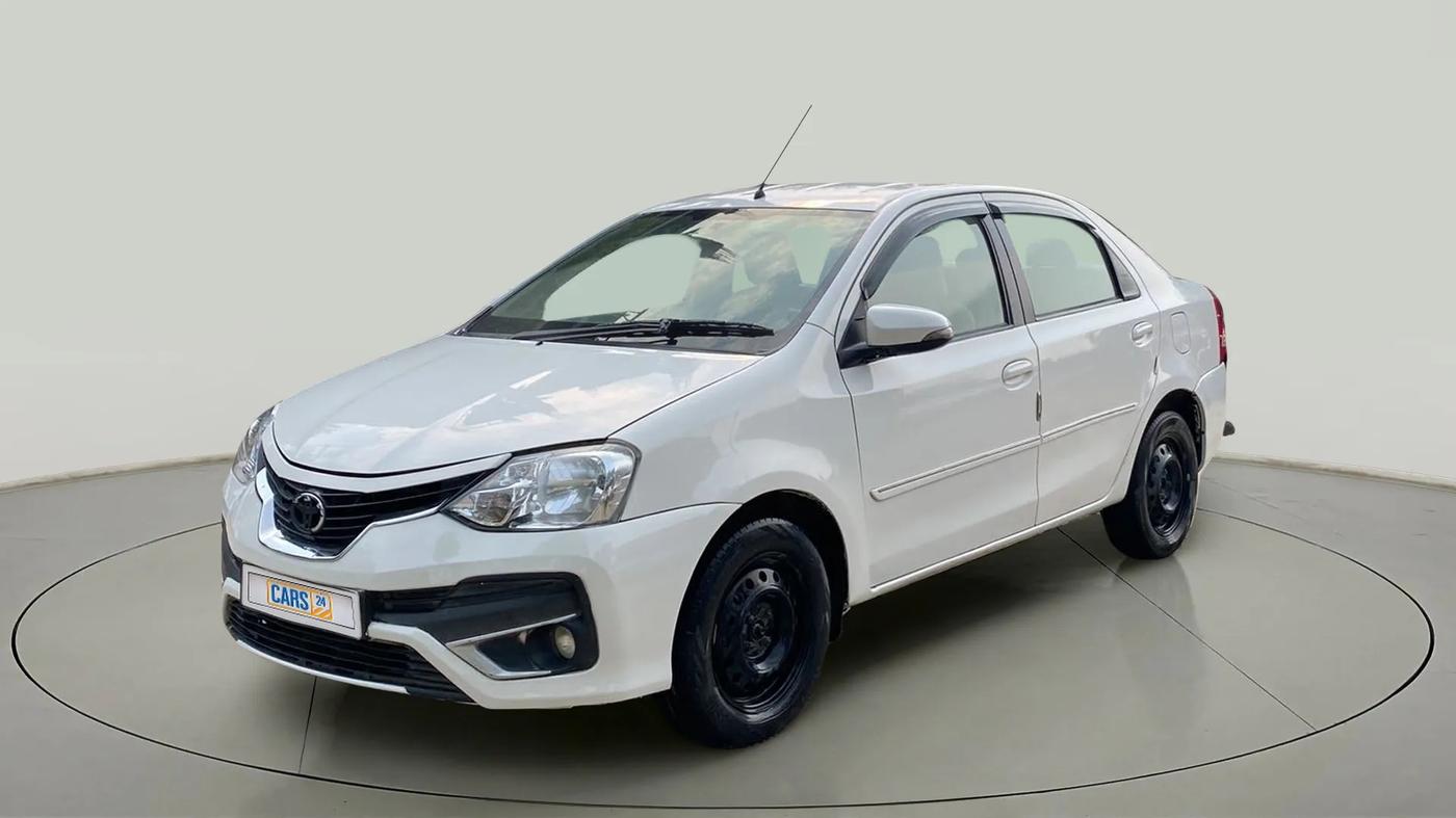 2017 Toyota Etios VD PLATINUM, Diesel, Manual, 75,215 km, Left Front Diagonal