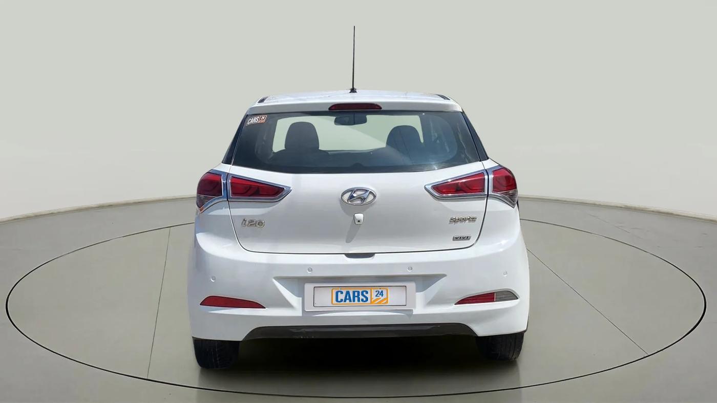 2016 Hyundai Elite i20 SPORTZ 1.2, Petrol, Manual, 1,04,408 km, Back/Rear