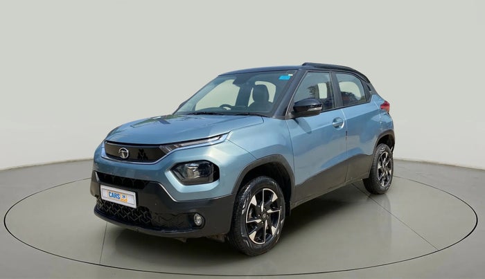 2022 Tata PUNCH CREATIVE AMT 1.2 RTN DUAL TONE, Petrol, Automatic, 15,780 km, Left Front Diagonal