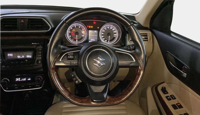 2019 Maruti Dzire ZXI, Petrol, Manual, 30,839 km, Steering Wheel Close Up