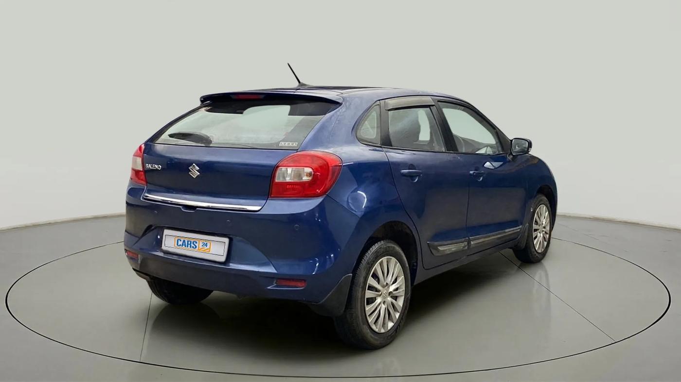 2019 Maruti Baleno DELTA PETROL 1.2, Petrol, Manual, 39,820 km, Right Back Diagonal