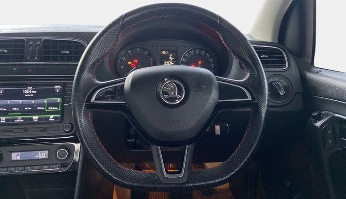 2019 Skoda Rapid STYLE 1.6 MPI, Petrol, Manual, 24,380 km, Steering Wheel Close Up