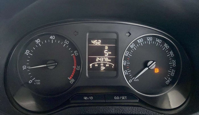 2019 Skoda Rapid STYLE 1.6 MPI, Petrol, Manual, 24,380 km, Odometer Image