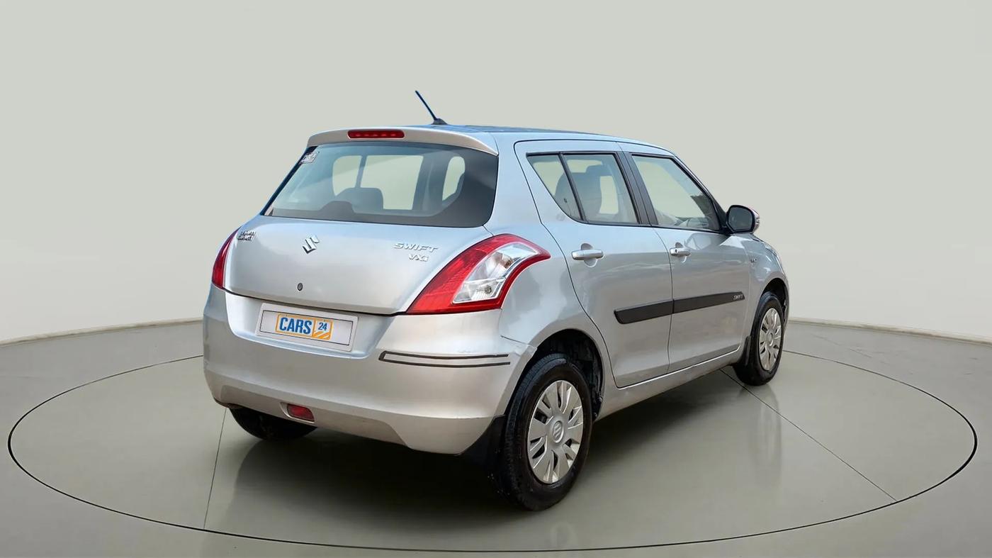 2014 Maruti Swift VXI, Petrol, Manual, 1,05,806 km, Right Back Diagonal