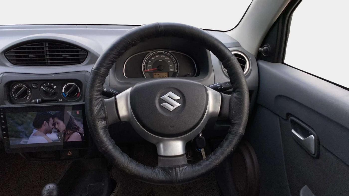 2013 Maruti Alto 800 LXI, Petrol, Manual, 29,568 km, Steering Wheel Close Up
