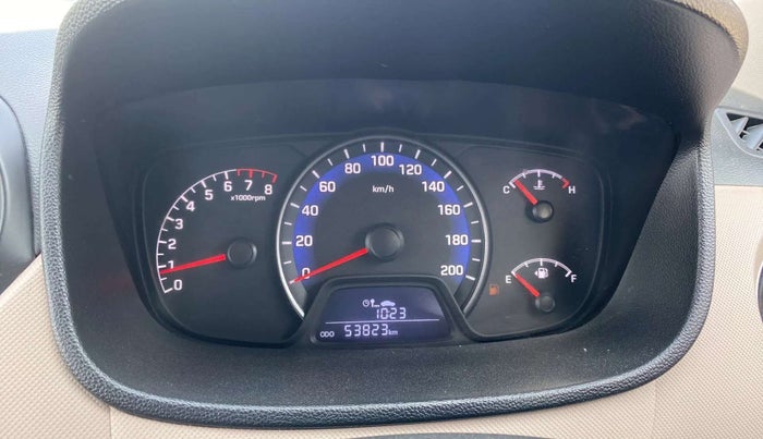 2016 Hyundai Xcent SX 1.2, Petrol, Manual, 53,859 km, Odometer Image