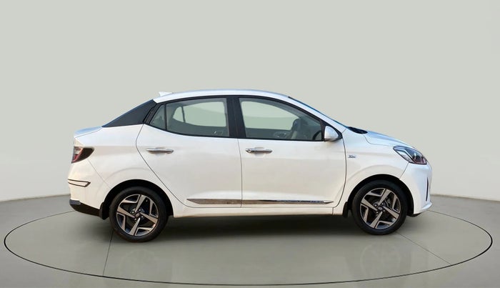 2021 Hyundai AURA SX PLUS 1.2 AMT, Petrol, Automatic, 43,913 km, Right Side View