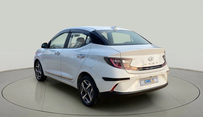 2021 Hyundai AURA SX PLUS 1.2 AMT, Petrol, Automatic, 43,913 km, Left Back Diagonal