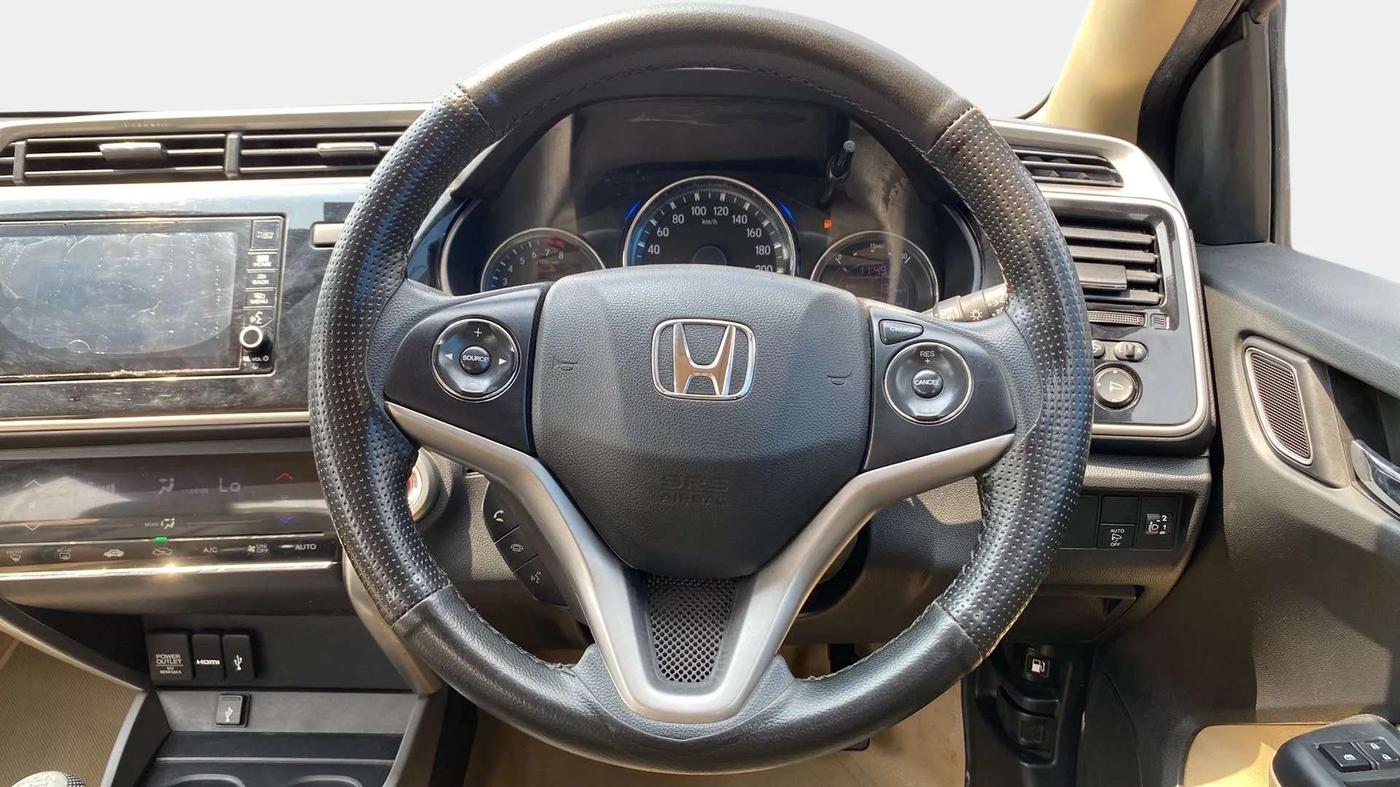 2018 Honda City 1.5L I-VTEC V MT, CNG, Manual, 39,633 km, Steering Wheel Close Up