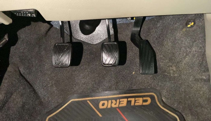 2017 Maruti Celerio VXI CNG, CNG, Manual, 69,298 km, Pedals